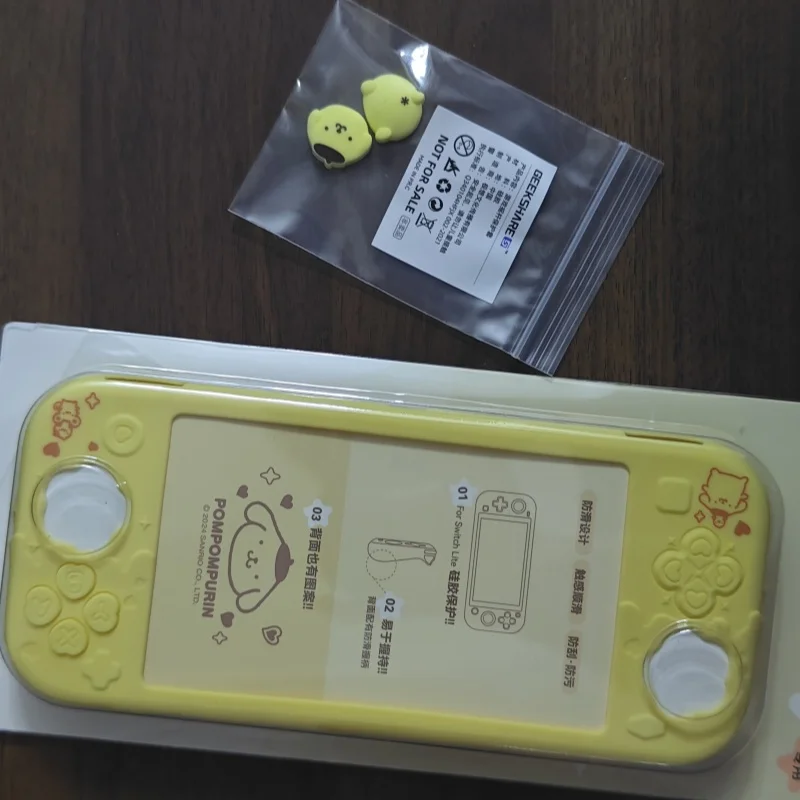Original Switch Lite Silikon Schutzhülle Set Soft Shell Hellokitty Kuromi Anime Charaktere Peripherie Zubehör Geschenk