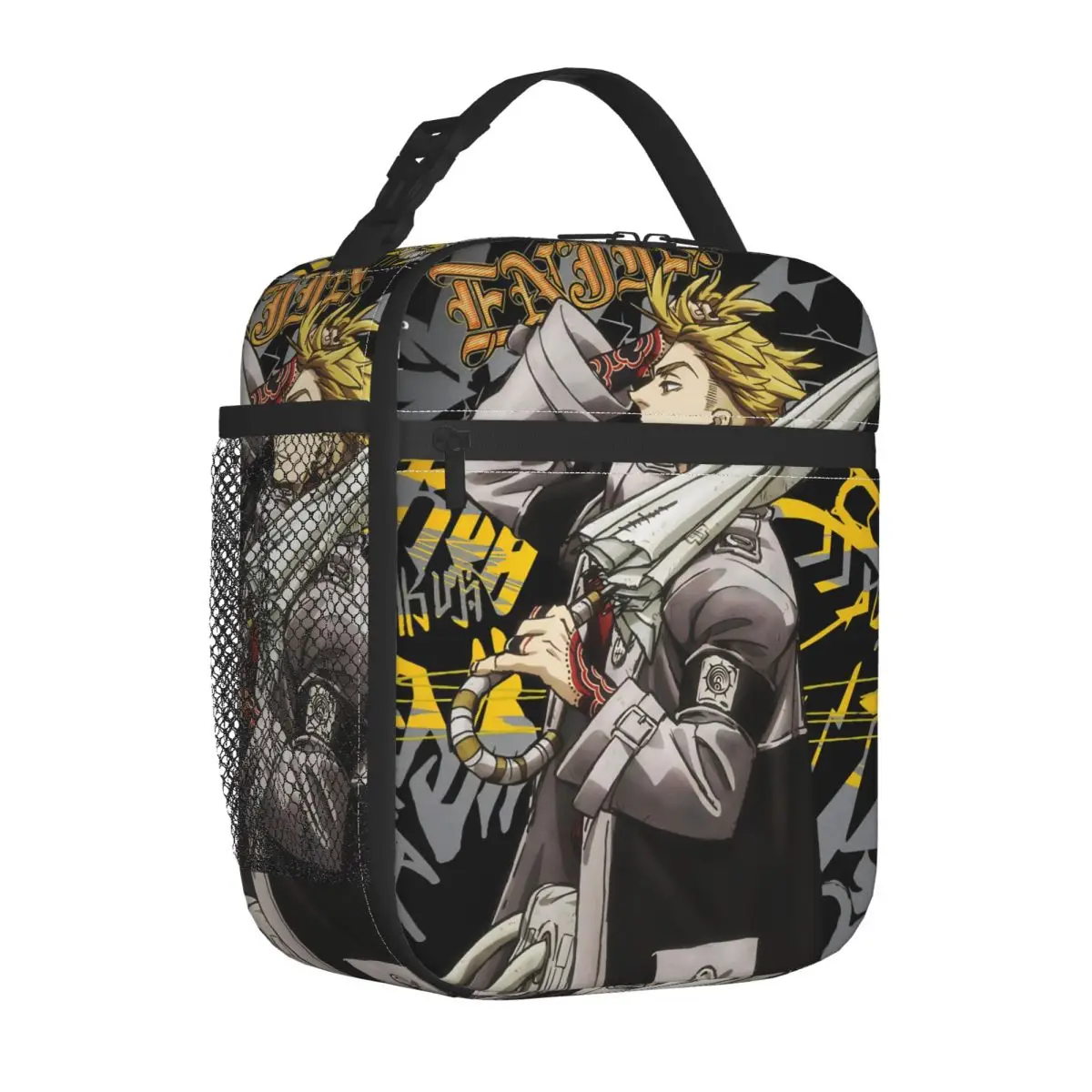 

Enjin Gachiakuta Anime Thermal Insulated Lunch Bag for School Portable Food Bag Cooler Thermal Lunch Boxes