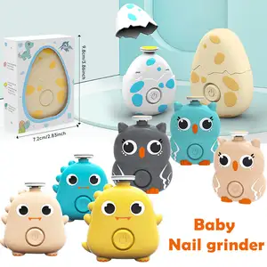 Baby Cartoon Electric Nail Trimmer Kid Nail Polisher Tool Newborn Care Kit Manicure Set Easy To Trim Nail File Clipper for Adult