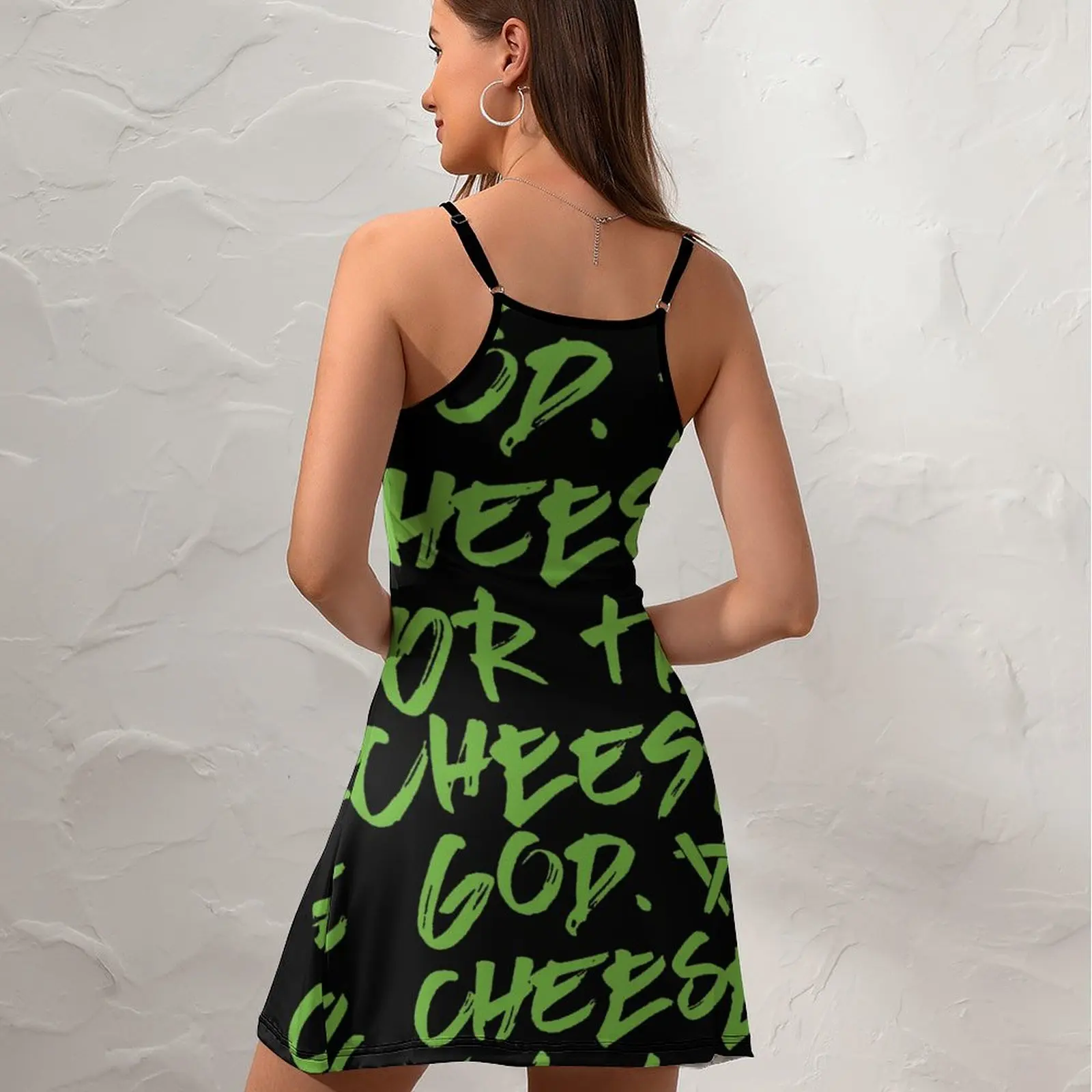 Cheese For The Cheese God Warhammer Age Of  Women's Sling Dress Graphic Sexy Woman's Clothing Casual  Clubs Dresses