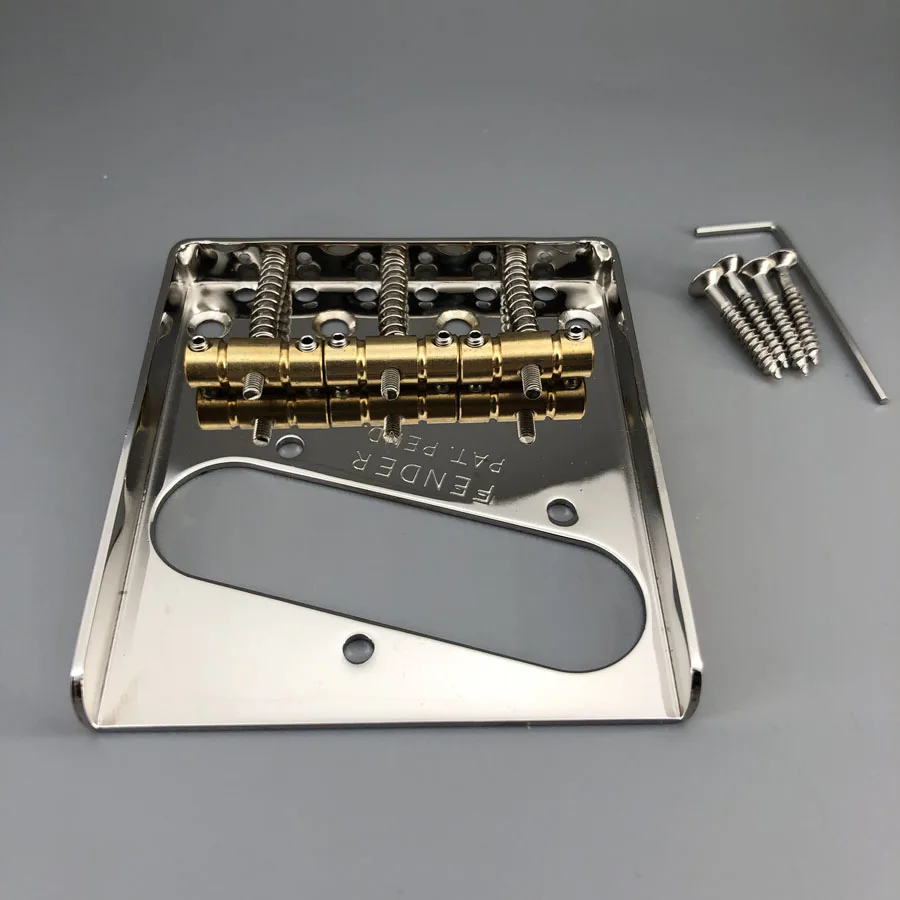 Nickel Vintage Guitar Bridge