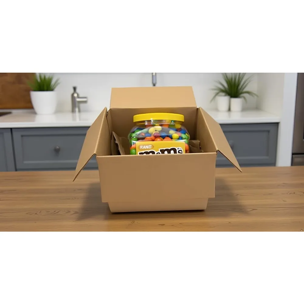 Robuste 275 Pfund gewellte Versandkartons – 15er-Pack, 8 x 8 x 8 Zoll, robuste Bewegungs- und Paketzubehör