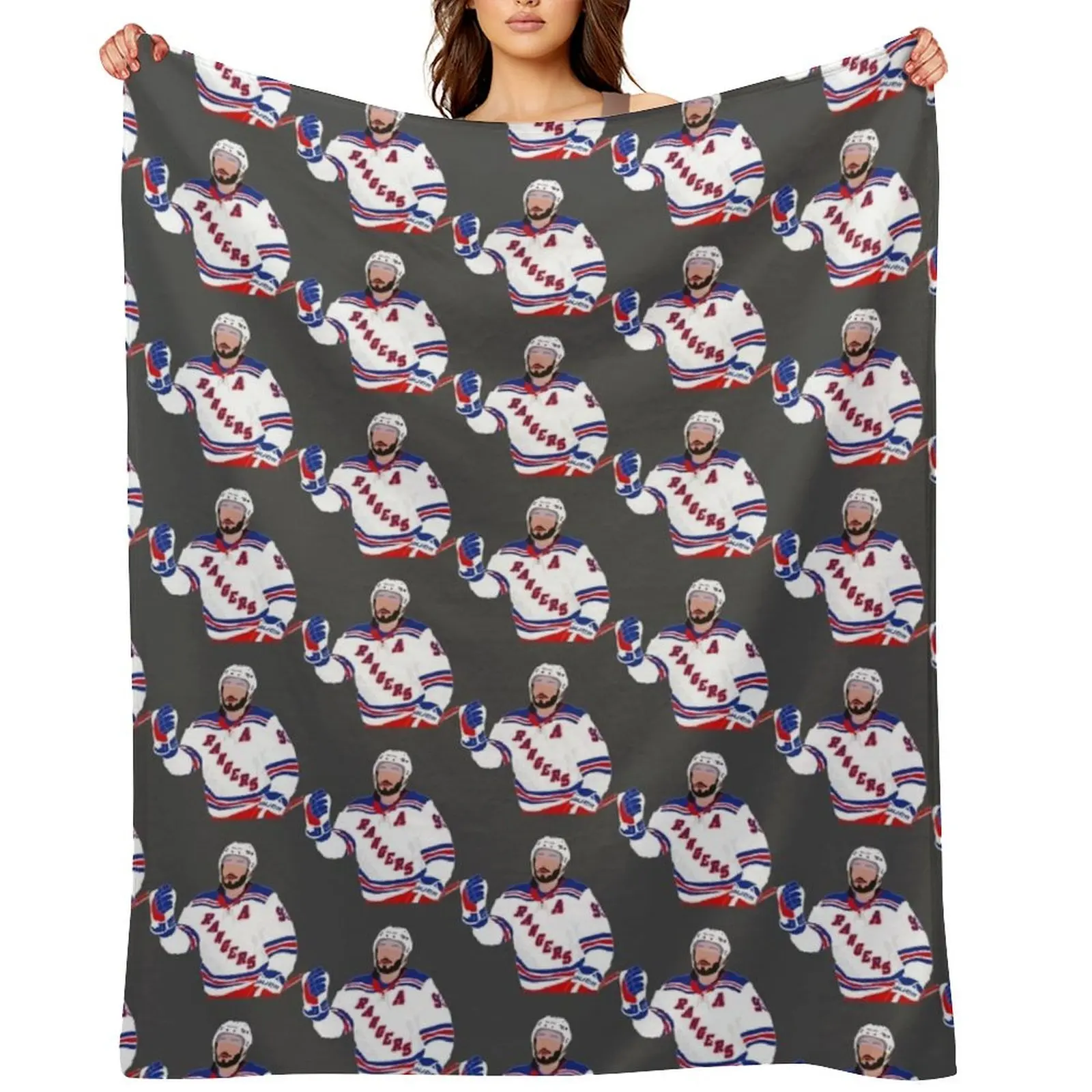 

Mika zibanejad Throw Blanket Decorative Sofa Personalized Gift Stuffeds warm for winter Blankets