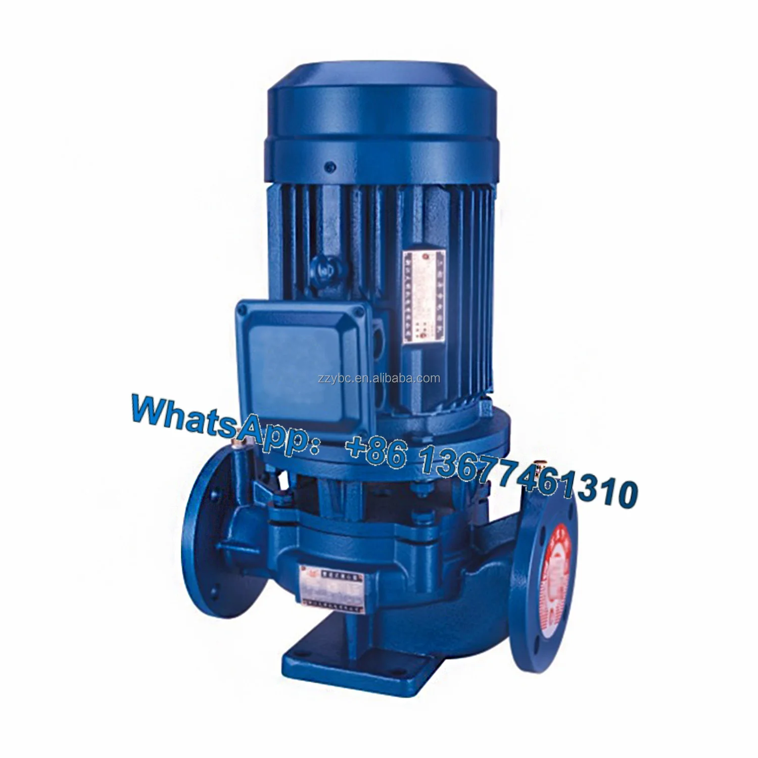 مضخة طرد مركزي لخط الأنابيب العمودي من النوع 380 فولت/220 فولت SLG قابلة للتخصيص