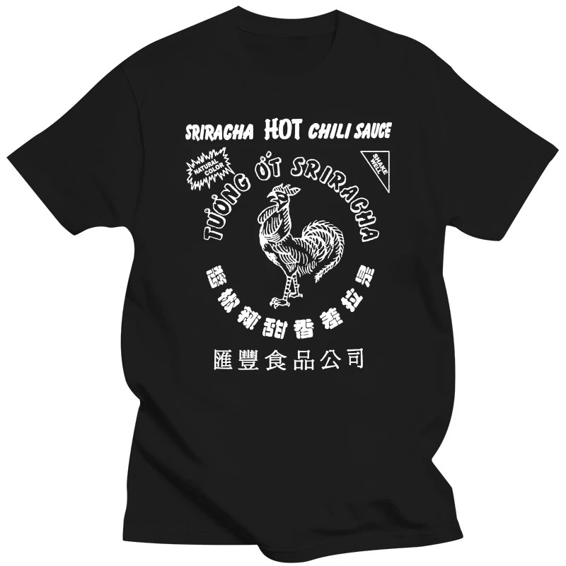 Sriracha Official Hot Chili Sauce Mens Graphic T-shirt