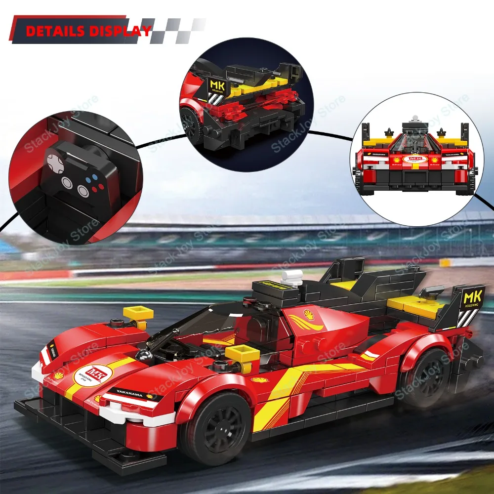 Mold King Technische Auto Speelgoed Alle Type Sport Racing Supercar Voertuig Bouwstenen Set Montage Baksteen Voor Kinderen Kerstcadeaus
