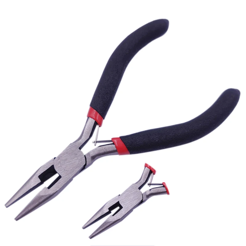 Bent Nose Round Side-Cutting Pliers 6 Style Jewelery Making Tool Metal wire Short Chain-Nose pliers Hand Tools Equipment 1 Set