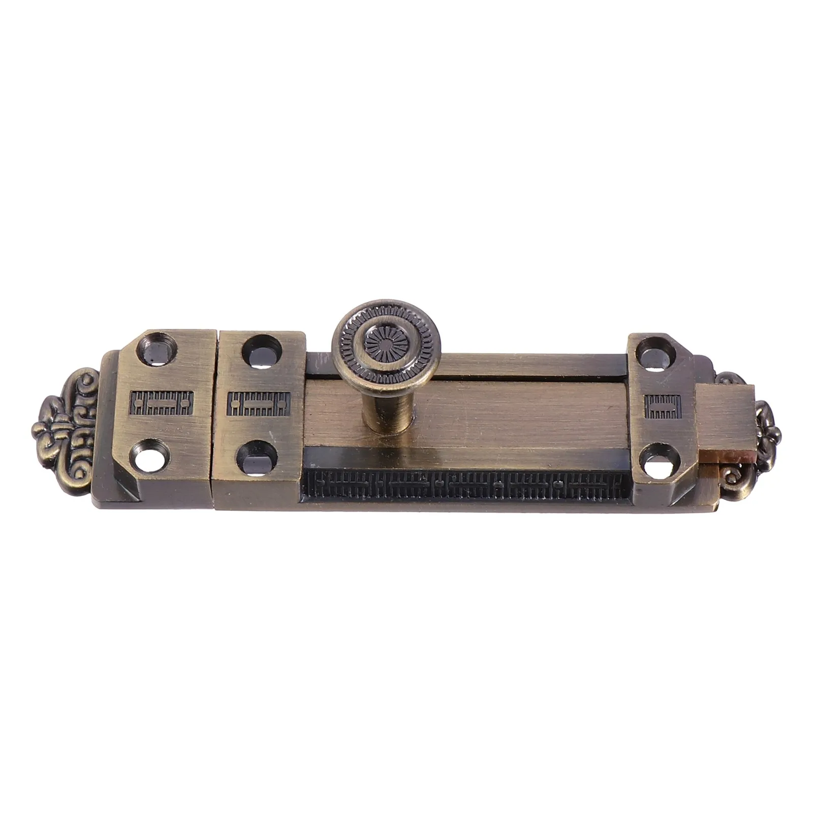 

Винтажный засов из цинкового сплава для раздвижных дверей, толстый цилиндрический замок для раздвижных дверей ванной комнаты, усиленный, нержавеющий, долговечный