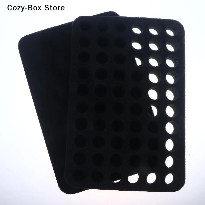 [ZY]60 Slot Foam Pad Removable Bottom Divider Holds 60 Bottle15 Ml/10ml Bottles Of Nail PolishOr Essential Oil[ZY]