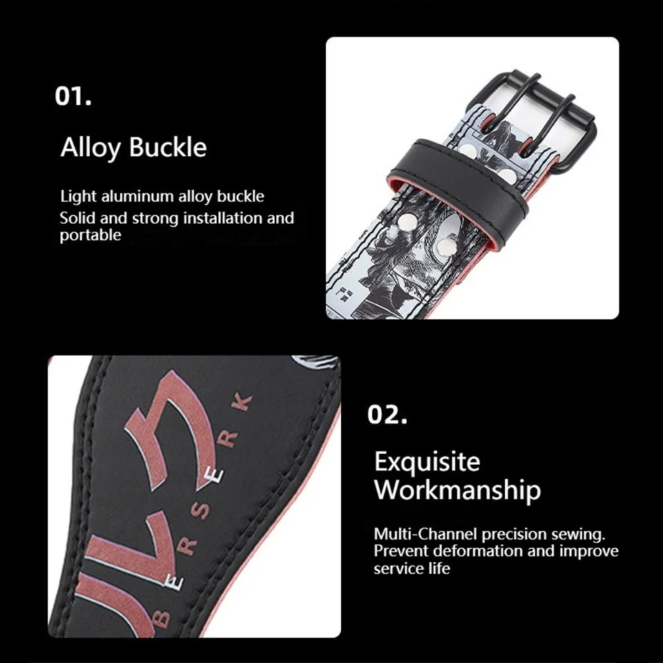 LOOGDEEL Waist Support Belt Lower Back Breathable Fitness Weightlifting Dumbbell Lumbar Waistband Support Sports Belt Women Men