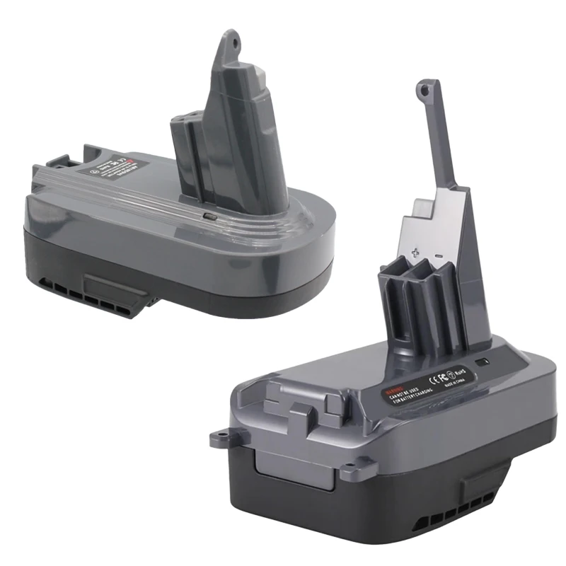 

AR18DSV6 AR18DSV7V8 Battery Adapter Replacement for AEG RIDGID 18V Li-Ion Battery Converted To for Dyson V6 V7 V8 Li-Ion Battery