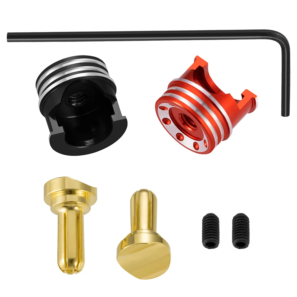 AXSPEED 1Set 4.0mm/5.0mm Brass Bullet Banana Plug RC Car Lip Battery Connector with Metal Heat Sink for RC Model Cars