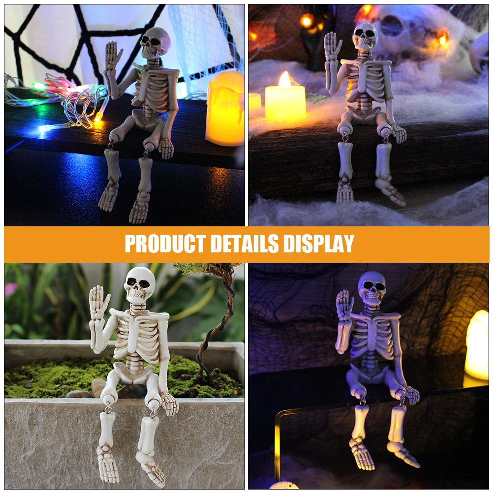 

Durable Resin Figure Small Lightweight Decorative Ornament Halloween Party Desktop Decor Resin Craft Statue
