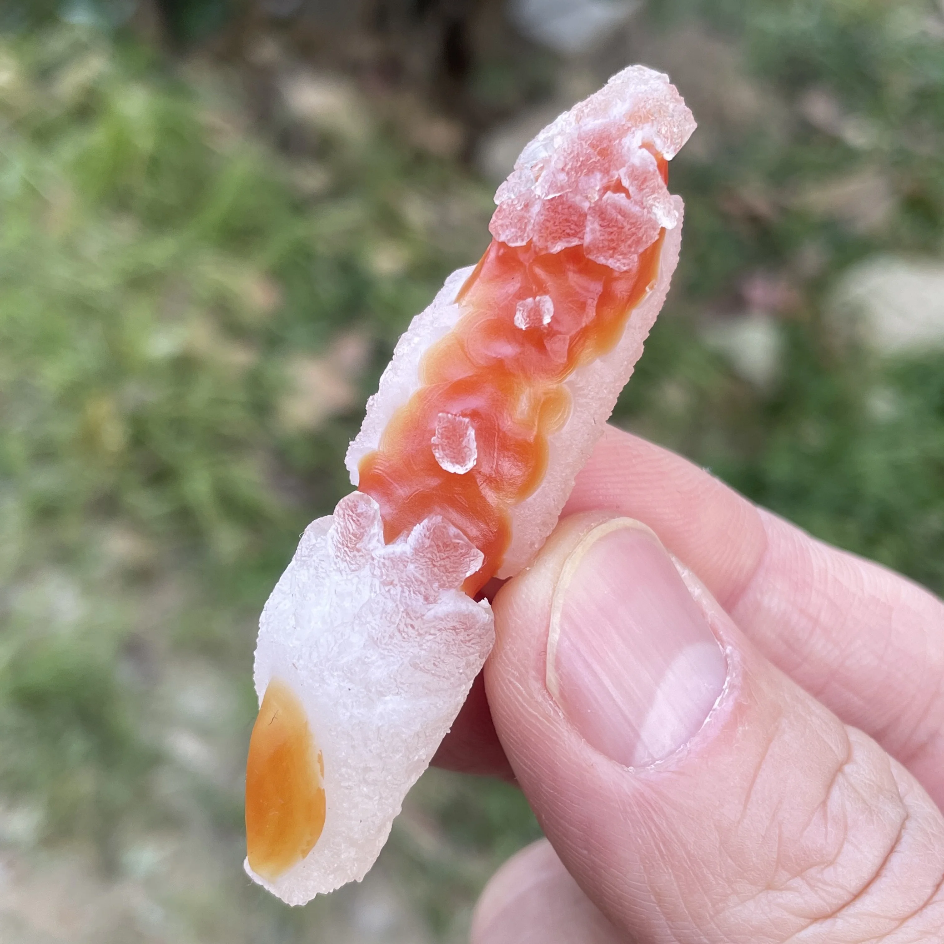 Natural Red Sardonyx Agate Geode Quartz Crystal Points Wizard Meditation Wand Spirit Garden Decor Specimen Healing Stone EB1-26