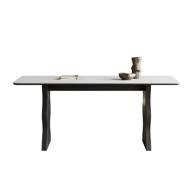 

Full modern minimalist ins wind ripple ash wood retro meal