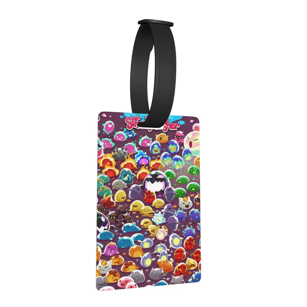 

Бирки для багажа с персонажами из игры Slime Rancher: милые мультяшные аниме-дизайны, аксессуары для чемоданов, этикетки для путешествий, держатели для идентификационных бирок с именем и адресом