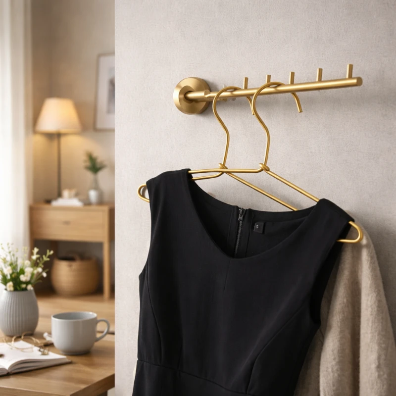 

Folding Wall Hook Rotatable Bathroom Hook 90 Degree Clothes Hanger Space Saving Wall Mounted Rack for Towel Coat Storage