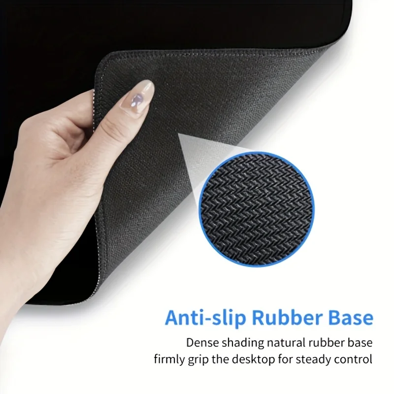 Playmat tapete de jogos de borracha antiderrapante com paisagem de floresta mística, grande 24x14 Polegada mesa rpg tapete acessórios para pc almofada de mesa