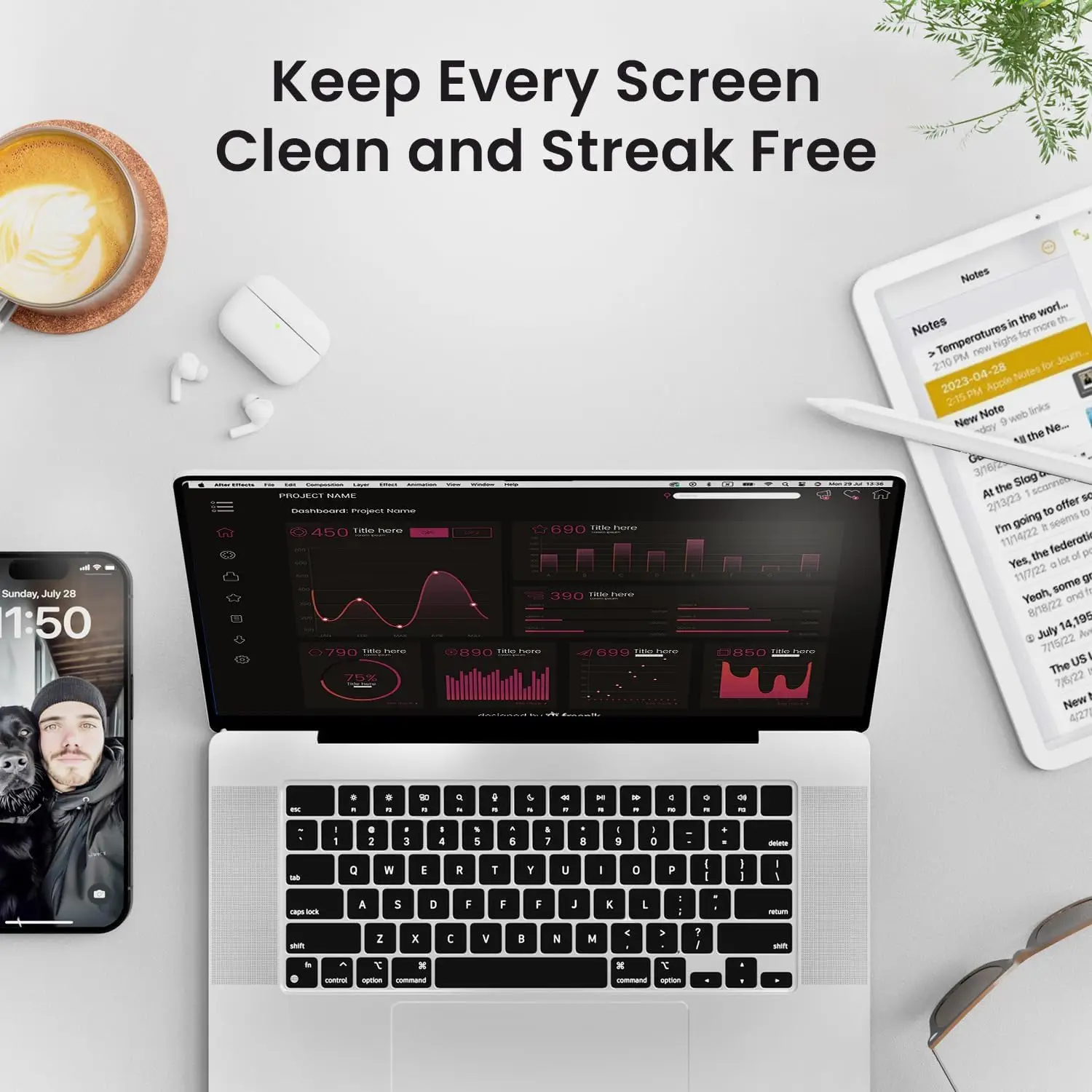 Streak-Free Screen Cleaner Kit 4