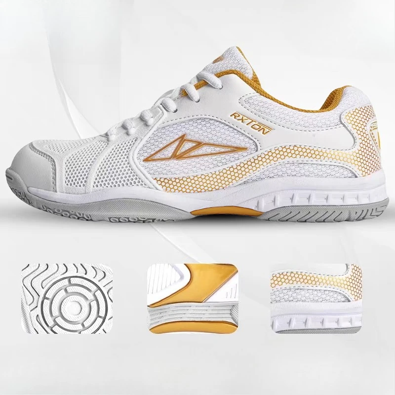 

Good Quality Table Tennis Shoes Unisex Light Weight Couples Indoor Sports Shoe Lace Up Badminton Shoes for Mens Womens