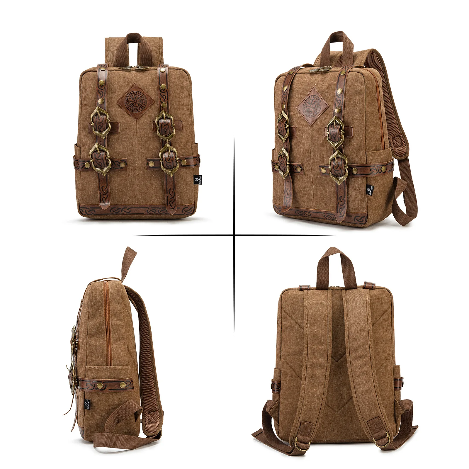 best backpack travel bag Together Lite – Tortuga Field Geo Small: Pumice a main compartment storing Color:Midnight Flame Loungefly Tan & Green