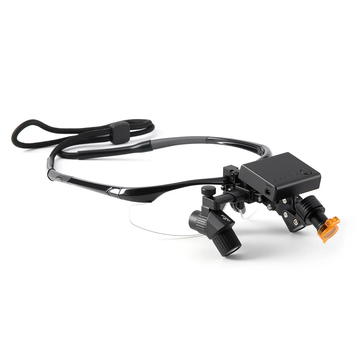 AZDENT مختبر الأسنان الطبية Ergo Loupes 3.0X-6.0X + 5W LED الجراحية رئيس ضوء الأنف والأذن والحنجرة الأسنان Loupes أداة طب الأسنان