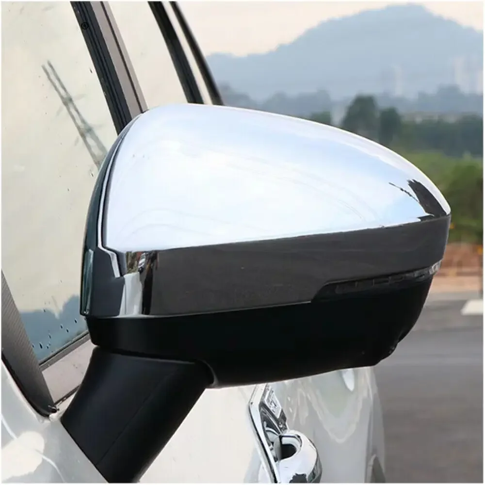 For Mitsubishi Outlander 2022 ABS Car Rearview Side Mirror Cover Wing Cap Exterior Door Housing Shell Trim Adhesive Sticker view 5