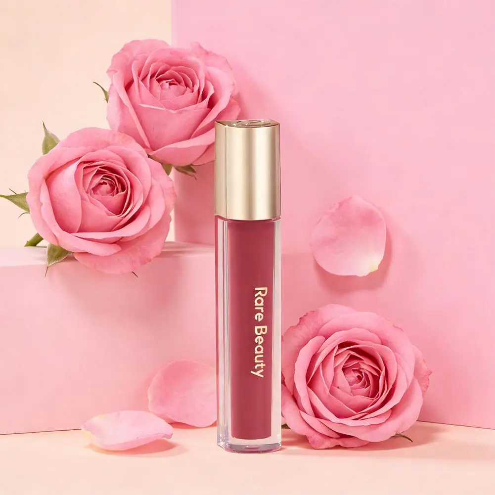 Set di Lucidalabbra Opaco a Lunga Durata Rare Beauty, Set di Gloss Labbra Resistente e Non Sbiadente, Rossetto Liquido a Base Vegetale Ideale