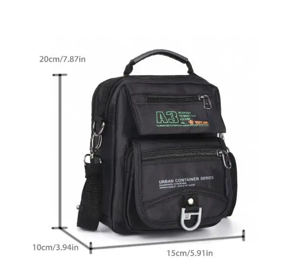 Men Messenger Bag Casual Multifunction Small Travel bags Waterproof Style Shoulder Fashion 2024 New Women Crossbody Bags bolsos