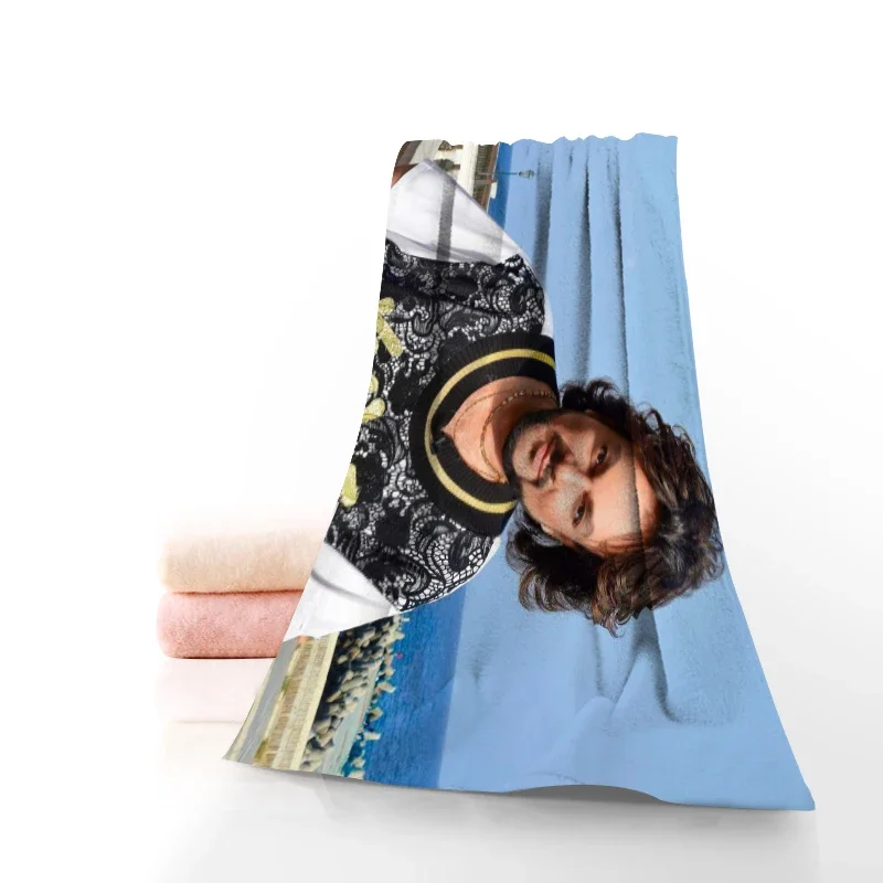 35x75cm Towels Custom Philipp Kirkorov Singer Printed Square Towels Microfiber Absorbent Drying Bath Towels Washcloth 0427