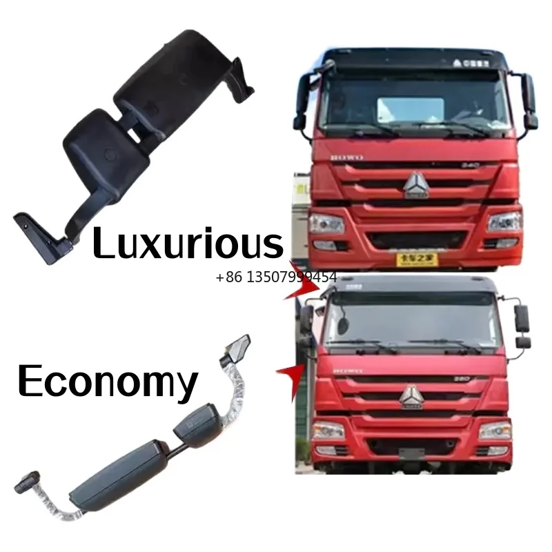 

China HOWO truck parts left and right rearview mirrors WG1642777010L WG1642777020R