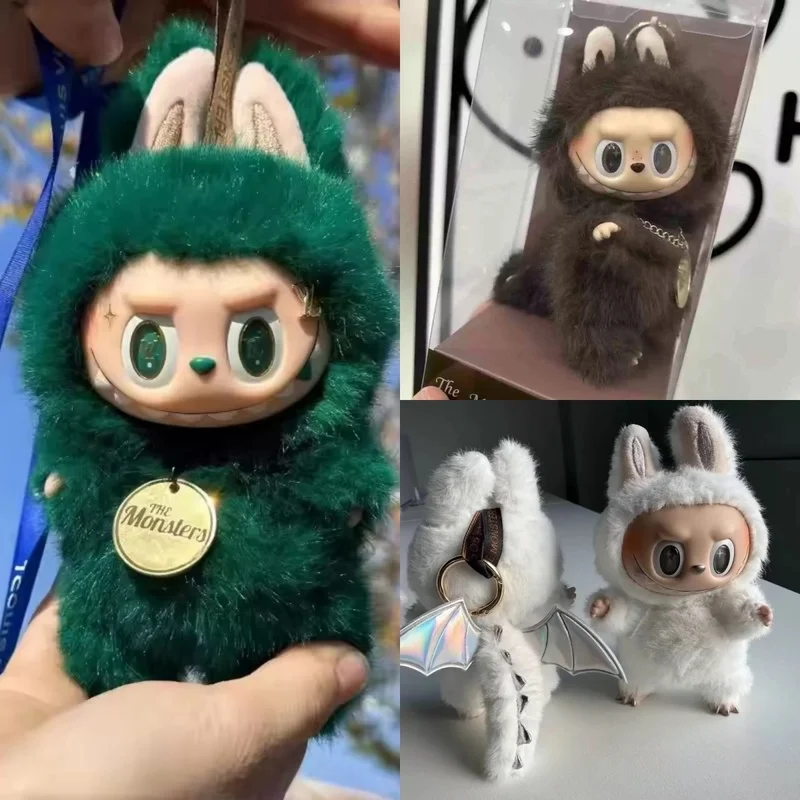 

All series change Zimomo Dolls Little Leader Labubu Change Baby Green Vl Limited Edition Plush Vinyl Labubu Doll Pendant Gift
