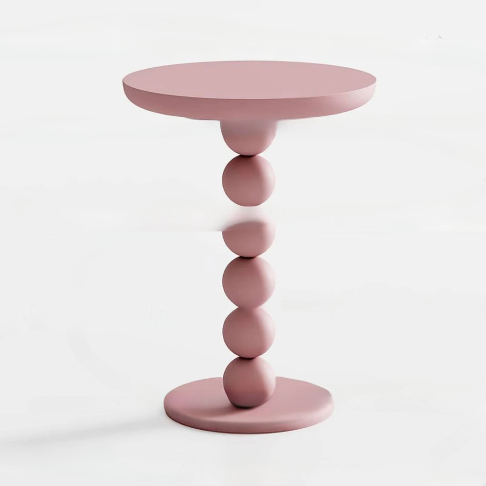 Mesa de centro expandible con estructura de metal y panel de madera para salón