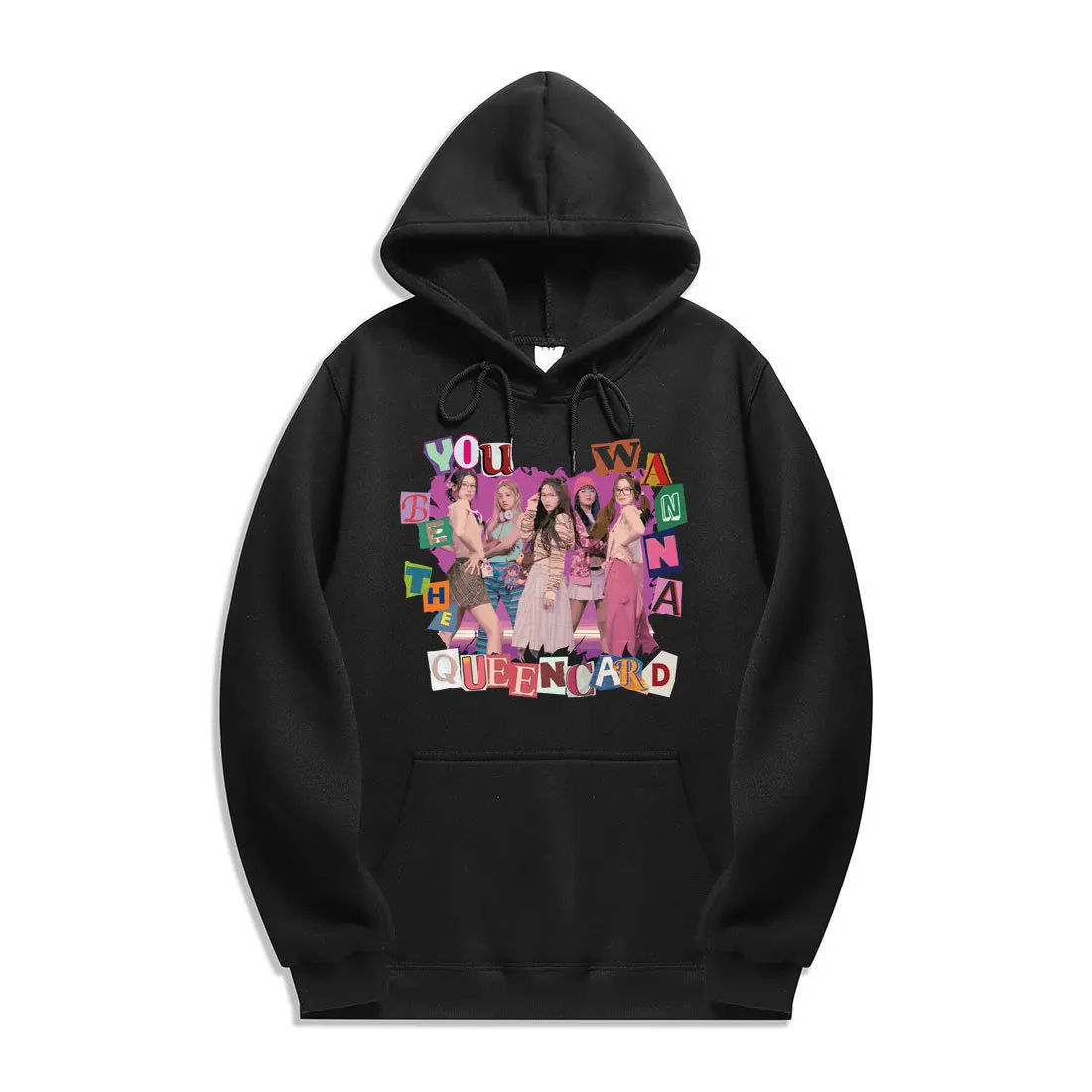 GIDLE Hoodie Kpop (G)I-DLE You Wanna Be The Queencard Hoodies Women Men Autumn Fleece Pullovers Hooded Y2k Fashion Sweatshirt