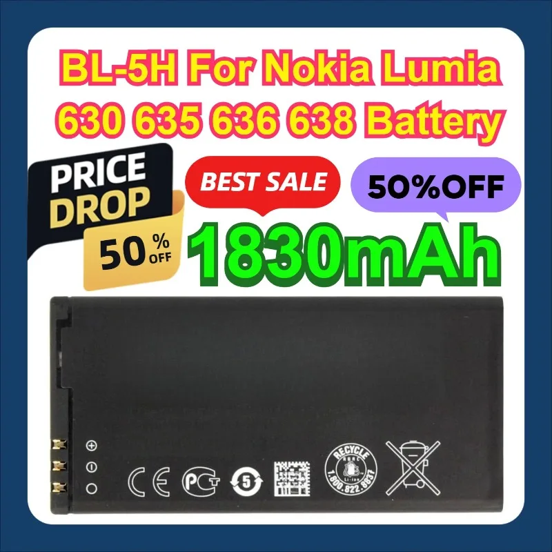 1830Mah BL-5H For N…