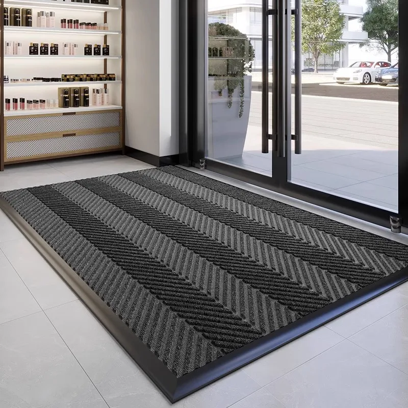 

Large Entrance Door Mat, Non-Slip Absorbent Welcome Carpet, Commercial Outdoor & Home Door Mat, Anti-Slip Doormat for Shop
