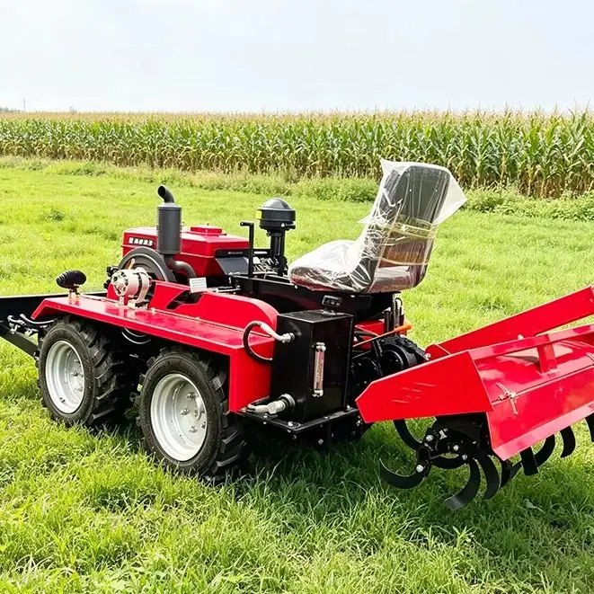 

Customized Professional Grade Wheel Tractor with Four Wheel Rotary Tiller & Wheel Micro Tiller