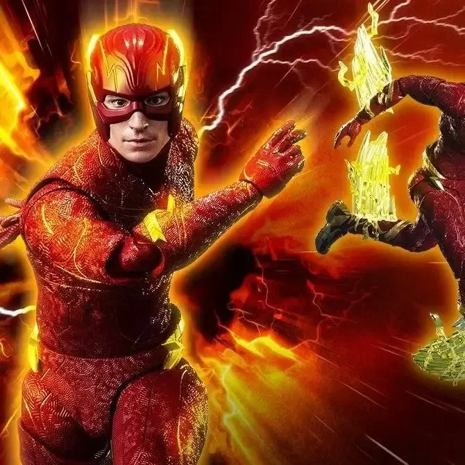 

Bandai SHF Flash Barry Superhero Justice League Can Be Do It