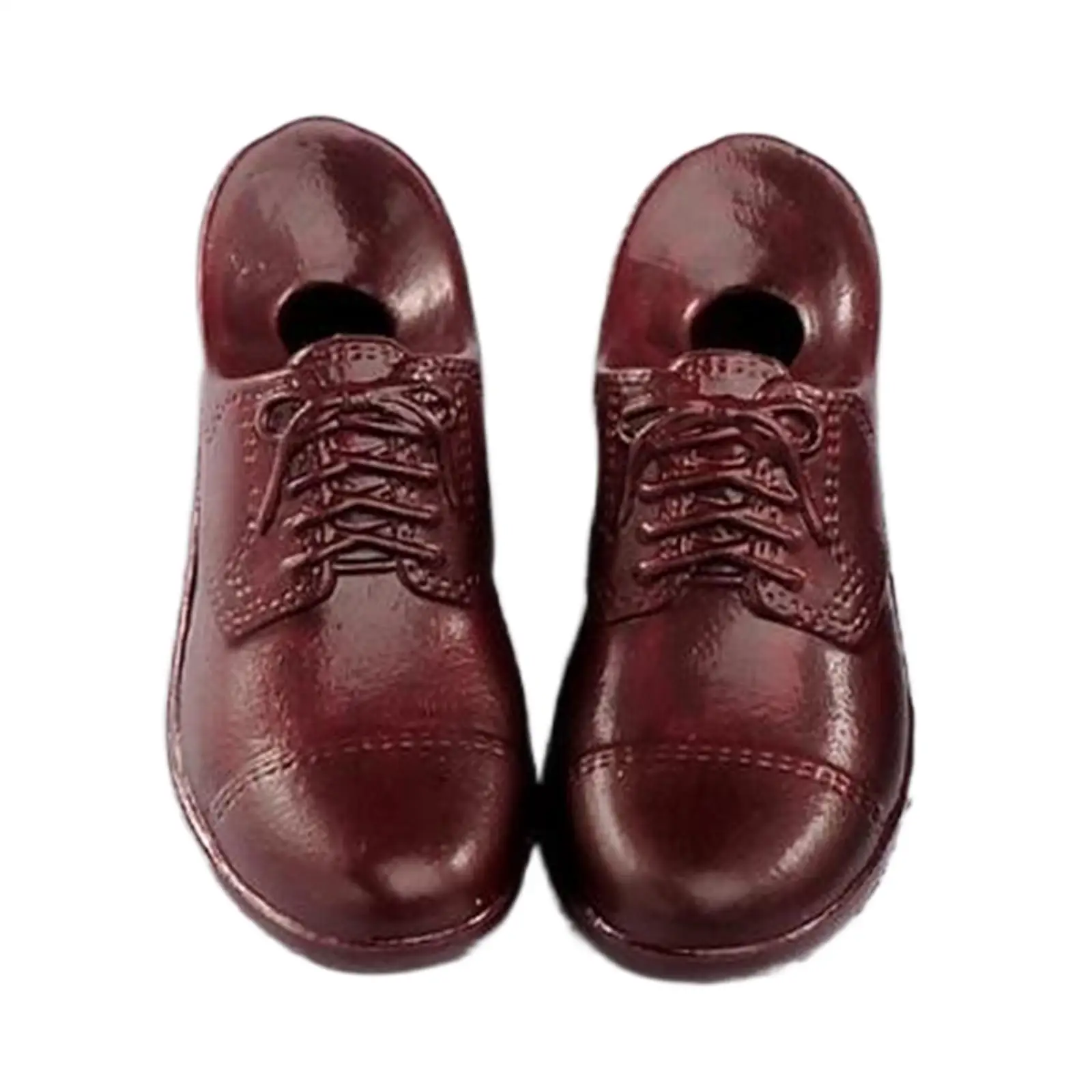 

12 inch Male Action Figure Leather Shoes Male Figure Accessories Toy Shoes