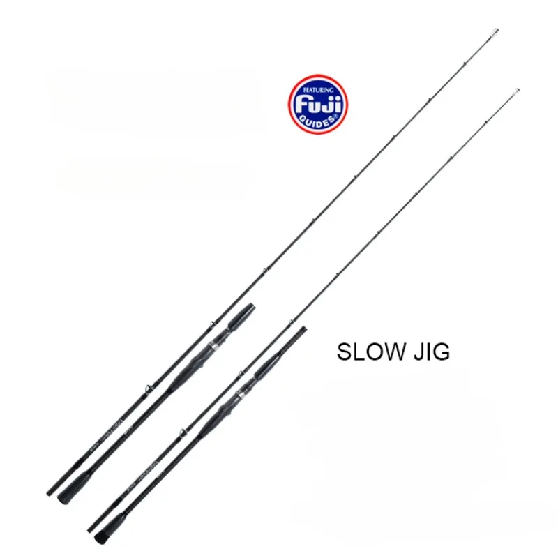 MYL Japan Full Fuji Part Slow Jigging Rod 1.88m2.05m Jig Weight 80-300G 12kg High Carbon Spinning Boat Rod Slatwater Fishing Rod