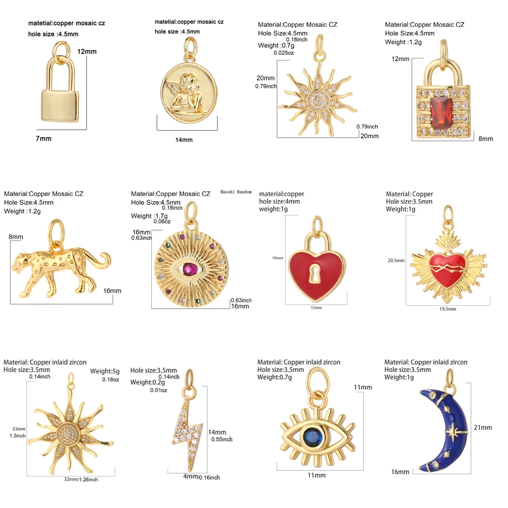 10 Stück süße Engel Kreuz Charms für Schmuckherstellung Schlüsselschloss Diy Frau Halskette Ohrringe Armband hochwertige Großhandel Charme – Detail 2