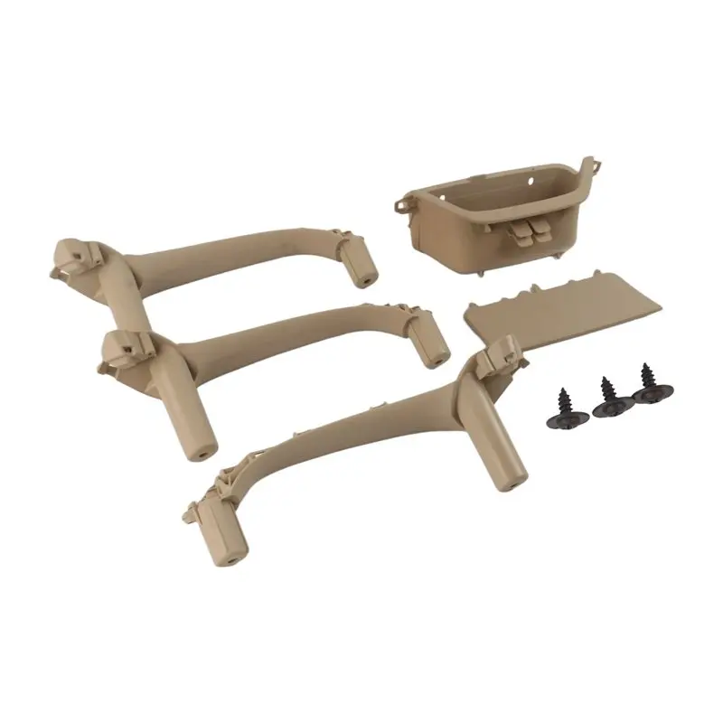 

Car Door Pull Handle Set 4 Pieces Inner Door Armrest Panel Handrail For BMW X3 X4 F25 F26 2010-2016(Cream Color)