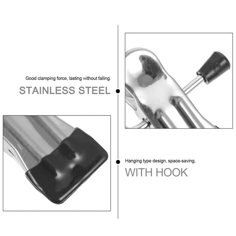 

ABRB-сверхмощные подвесные крючки, зажимы, новые вешалки для ботинок для шкафа, крючки для белья, подвесные зажимы для одежды, шапки, брюки, полотенца, розовый, 30 шт. Dur