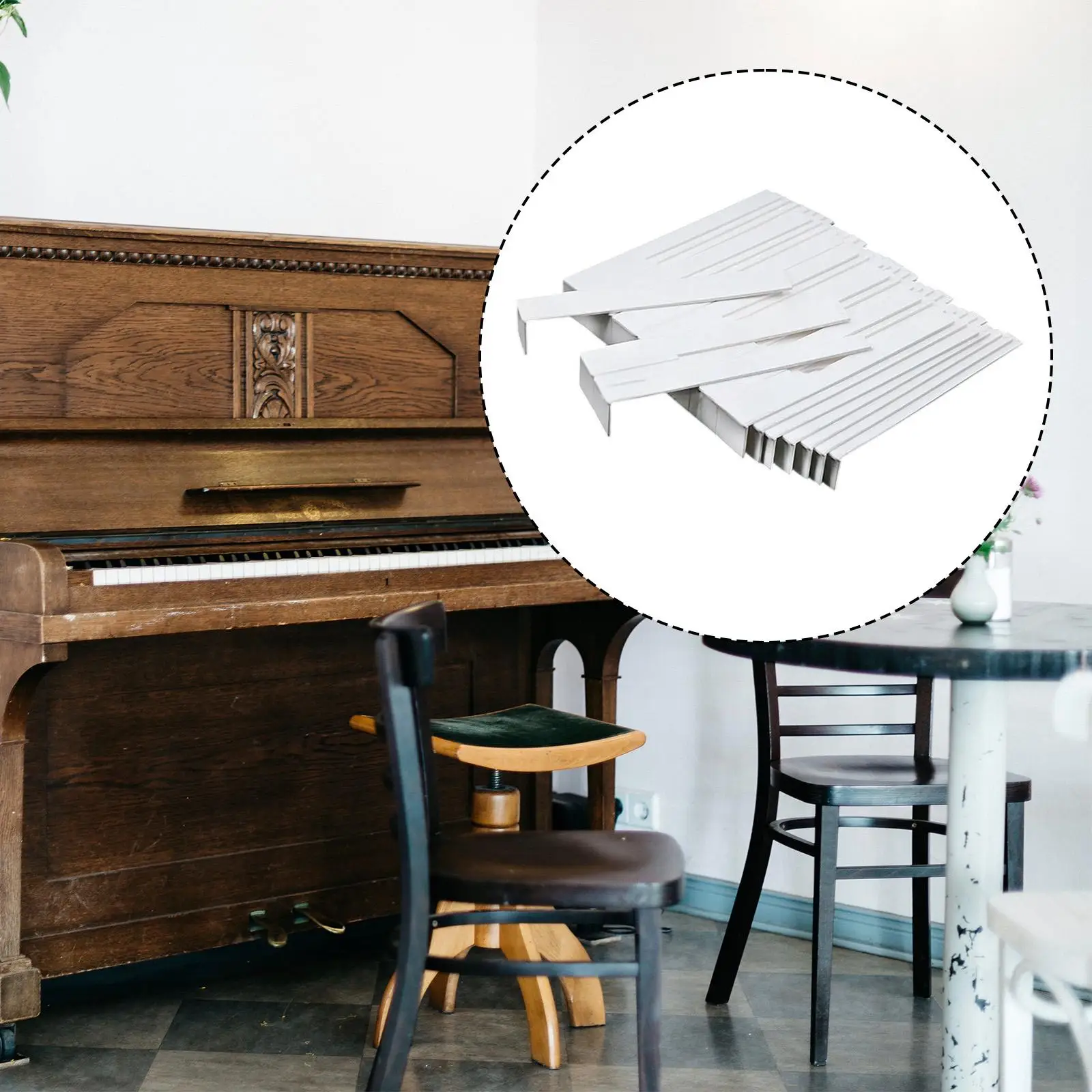 

Piano Keytops Piano Key Replacement Musical Instrument Supplies Maintenance Professional Accessories Cover
