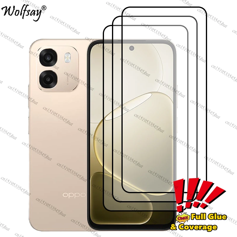 Full Cover Screen Protector For Oppo A6 Tempered Glass For Oppo A6 Global Protective Phone Glass For Oppo A6 Glass 6.75 inch