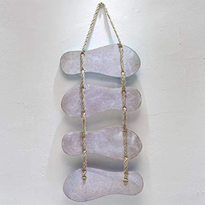 Шлепанцы настенные с орнаментом, декоративные тапочки для украшения стен, гостиной, спальни, столовой