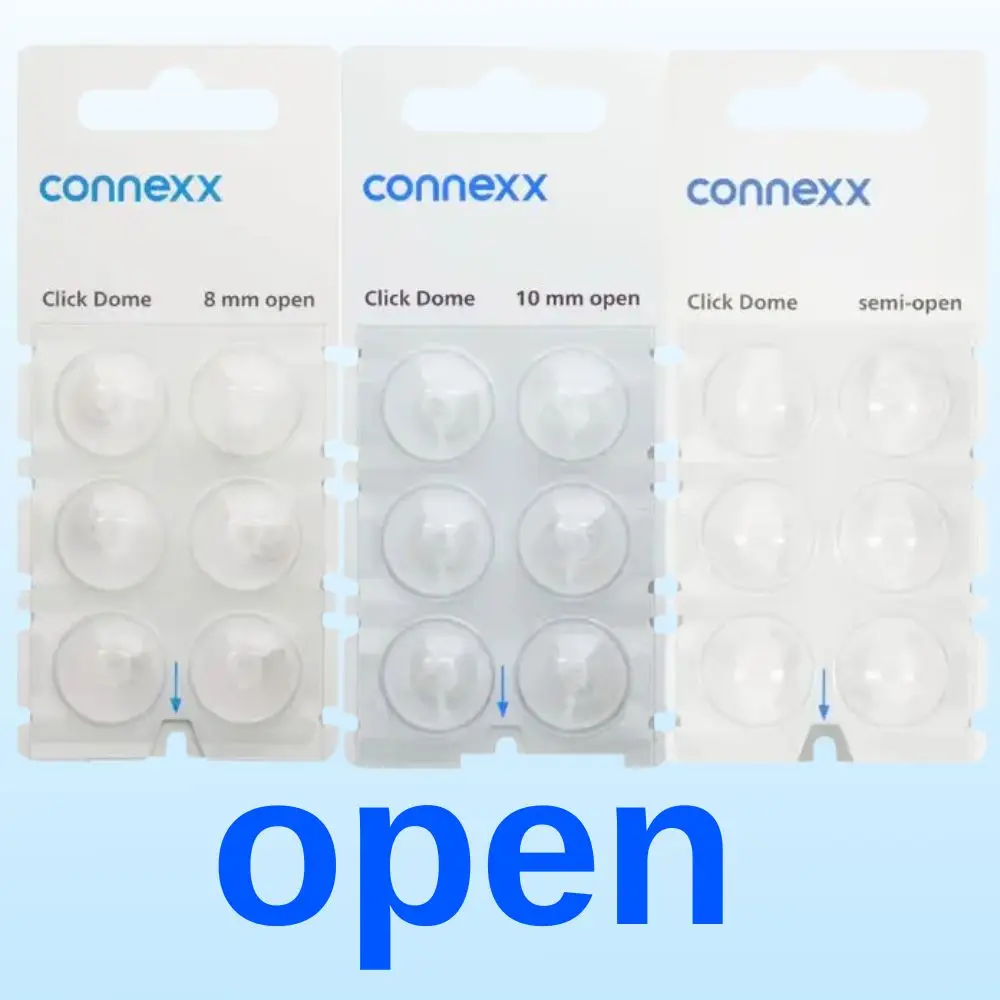 

Оригинальные ушные купола Signia Click Connexx Sleeve для моделей Signia Rexton CIC ITC и RIC Hering Aids