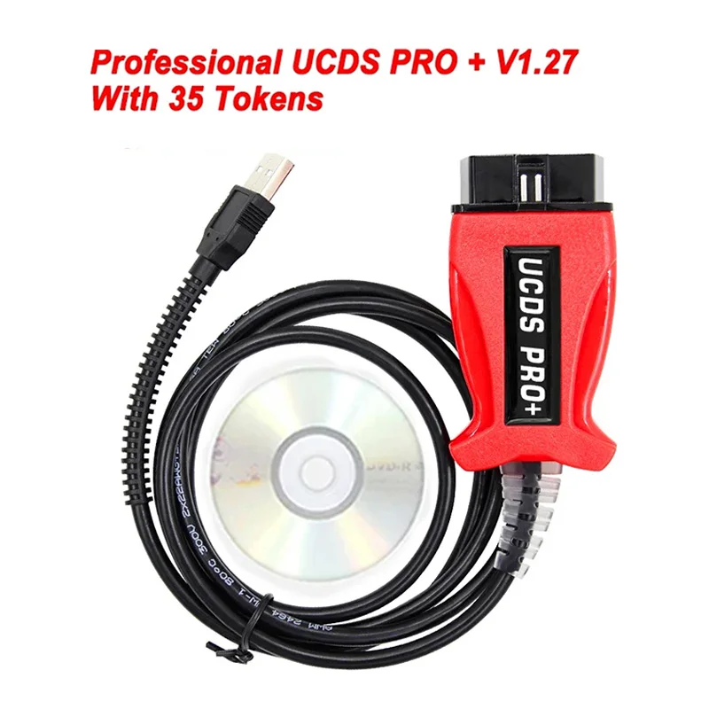 

OBD2 Cable for Ford Diagnostic Cable Car Tool UCDS Pro Cable with 35 Tokens V1.27 Automotive Tools OBD2 Scanner Cable Connect