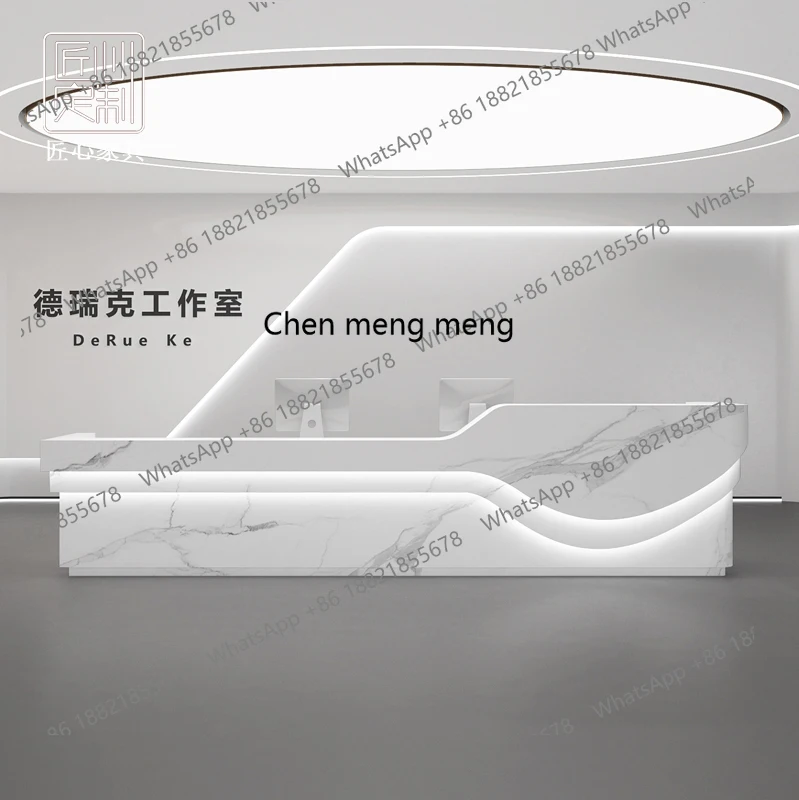 

Стойка регистрации в вестибюле отеля компании, учебная страница по производству художественных танцев