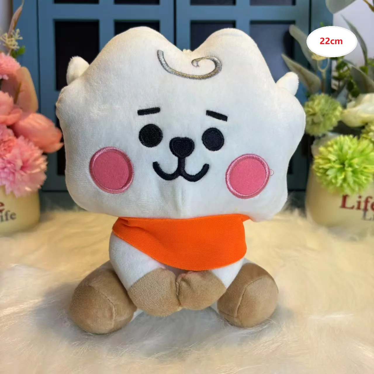 Hot B-T-21 Plush Toy Tata Koay Shooky Mang Cooky Cartoon Animal Backpack Key Mobile Phone Pendant Office Toys Friend Gift view 5